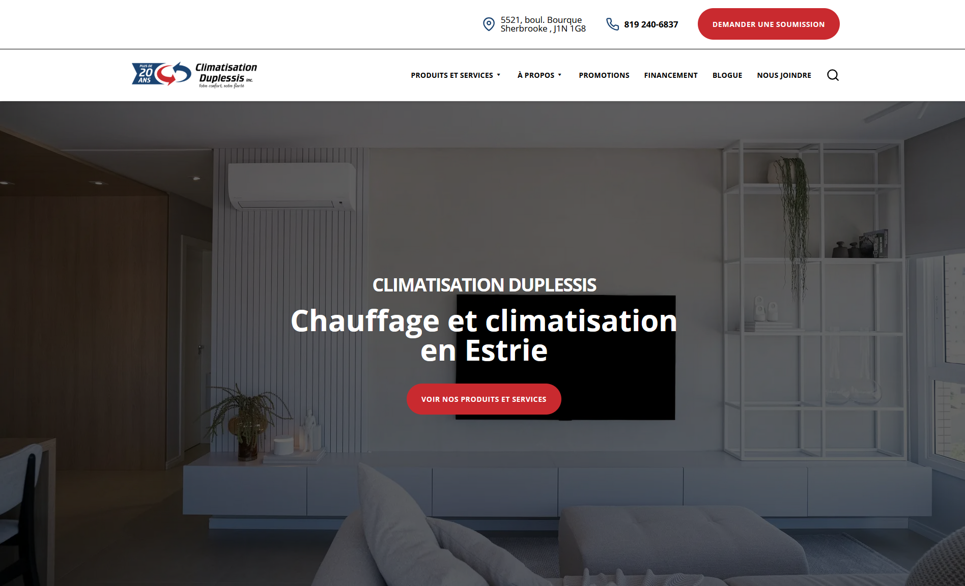 Climatisation Duplessis